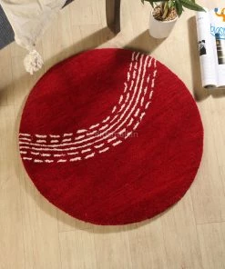 Rug Imitiyaz Cricket Ball Round Rug