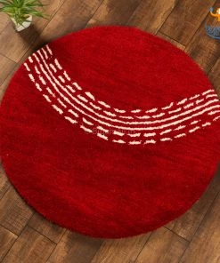 Rug Imitiyaz Cricket Ball Round Rug