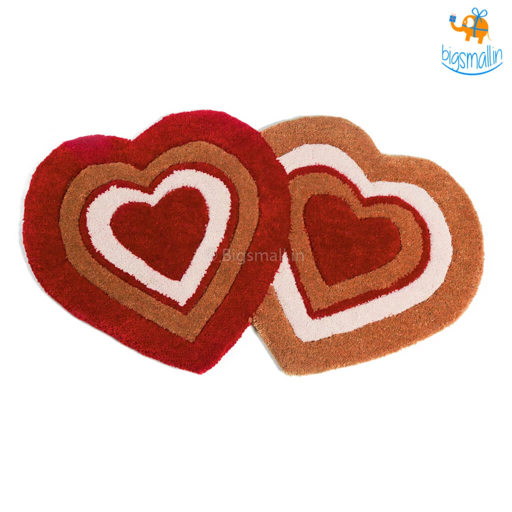 Rug Imitiyaz Double Heart Shaped Rug All Of It