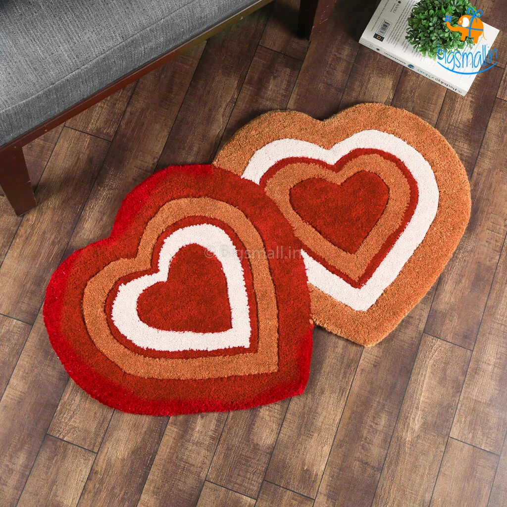 Rug Imitiyaz Double Heart Shaped Rug All Of It