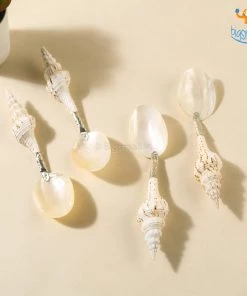 Bigsmall All Of It Shell Spoons - Set Of 2