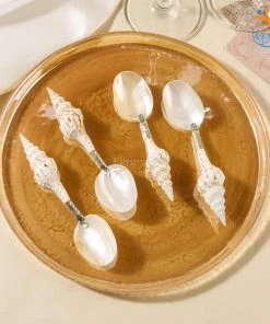 Bigsmall All Of It Shell Spoons - Set Of 2