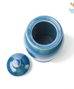 Fancy Handmade Ceramic Glazed Jar