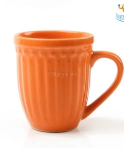 Fancy All Of It Orange Ceramic Mug