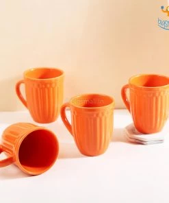 Fancy All Of It Orange Ceramic Mug