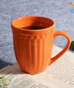 Fancy All Of It Orange Ceramic Mug