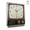 Vinny Y All Of It Retro TV Shaped Wall Clock