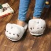 AmyLi Pusheen Cat Plush Slippers