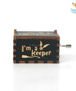 AmyLi All Of It Platform 9¾ Wooden Music Box