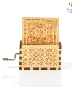 AmyLi All Of It Jurassic Park Wooden Music Box