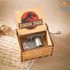 AmyLi All Of It Jurassic Park Wooden Music Box