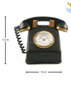 Bigsmall Retro Phone Clock With Money Bank Father's Day