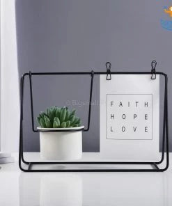 Big Daddy All Of It Nordic Photo Holder With Ceramic Planter