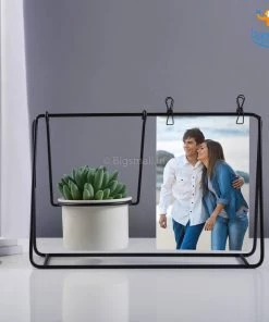 Big Daddy All Of It Nordic Photo Holder With Ceramic Planter