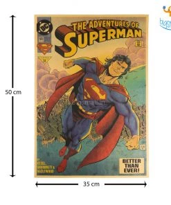 Bigsmall Sale Vintage Superman Poster