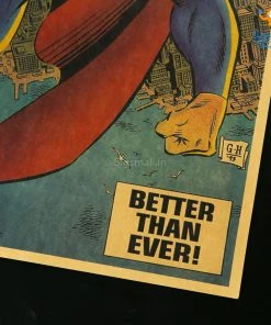Bigsmall Sale Vintage Superman Poster
