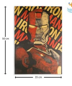 AmyLi Vintage Iron Man Poster