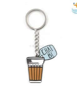 Bigsmall_piu ChaiBi Metallic Keychain