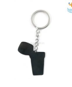 Bigsmall_piu ChaiBi Metallic Keychain