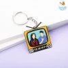 Bigsmall_piu Friends Metallic Keychain