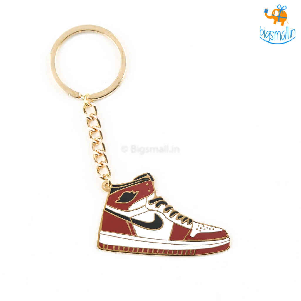 Bigsmall_piu Sneakers Lover Metallic Keychain