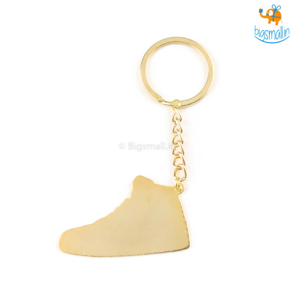 Bigsmall_piu Sneakers Lover Metallic Keychain