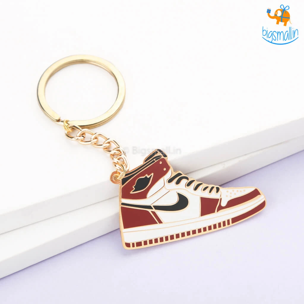 Bigsmall_piu Sneakers Lover Metallic Keychain