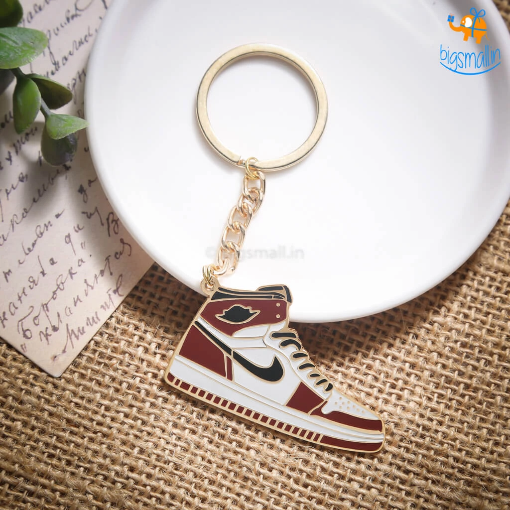 Bigsmall_piu Sneakers Lover Metallic Keychain