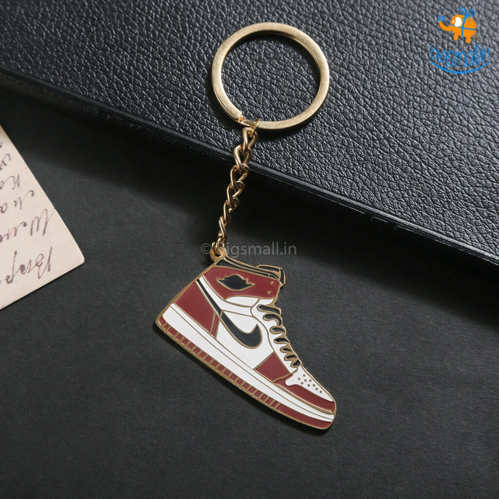 Bigsmall_piu Sneakers Lover Metallic Keychain