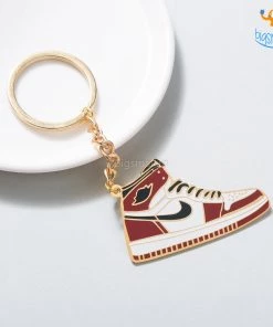 Bigsmall_piu Sneakers Lover Metallic Keychain