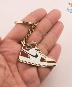 Bigsmall_piu Sneakers Lover Metallic Keychain