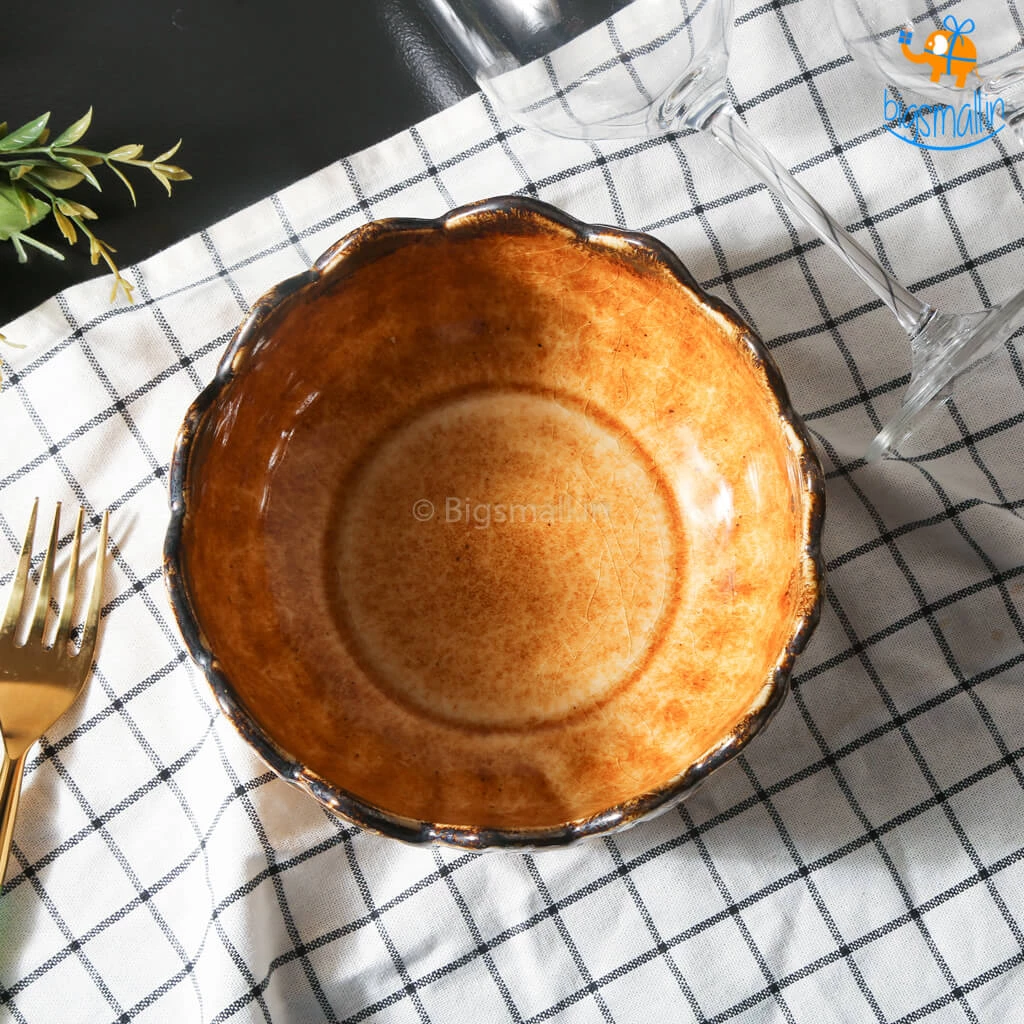 Fancy Handmade Sunflower Ceramic Snack Bowl All Of It