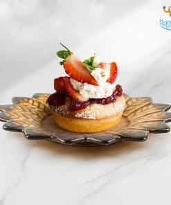 Fancy All Of It Sunflower Shaped Handmade Ceramic Plate