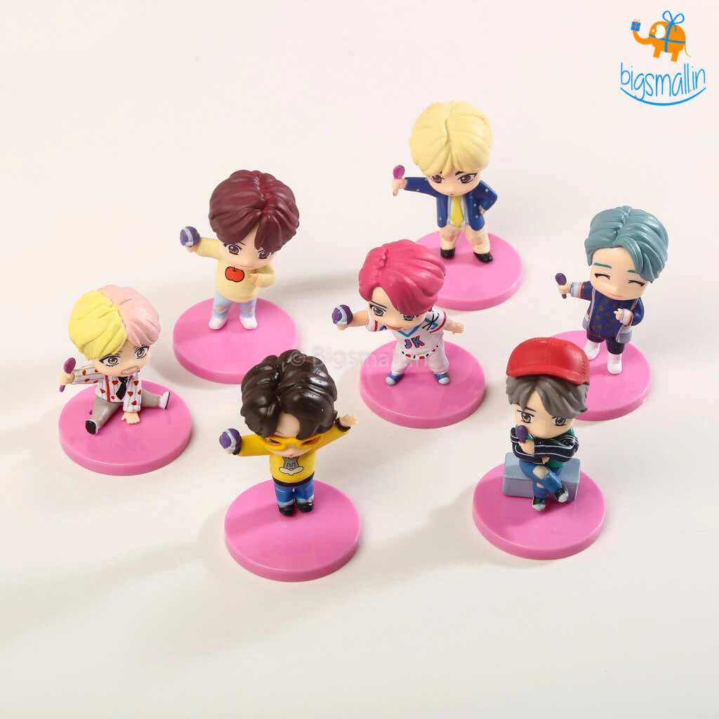 Big Daddy BTS Action Figure Set - 7 Pcs