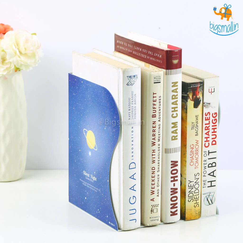 Artnery All Of It Galaxy Expandable Bookend