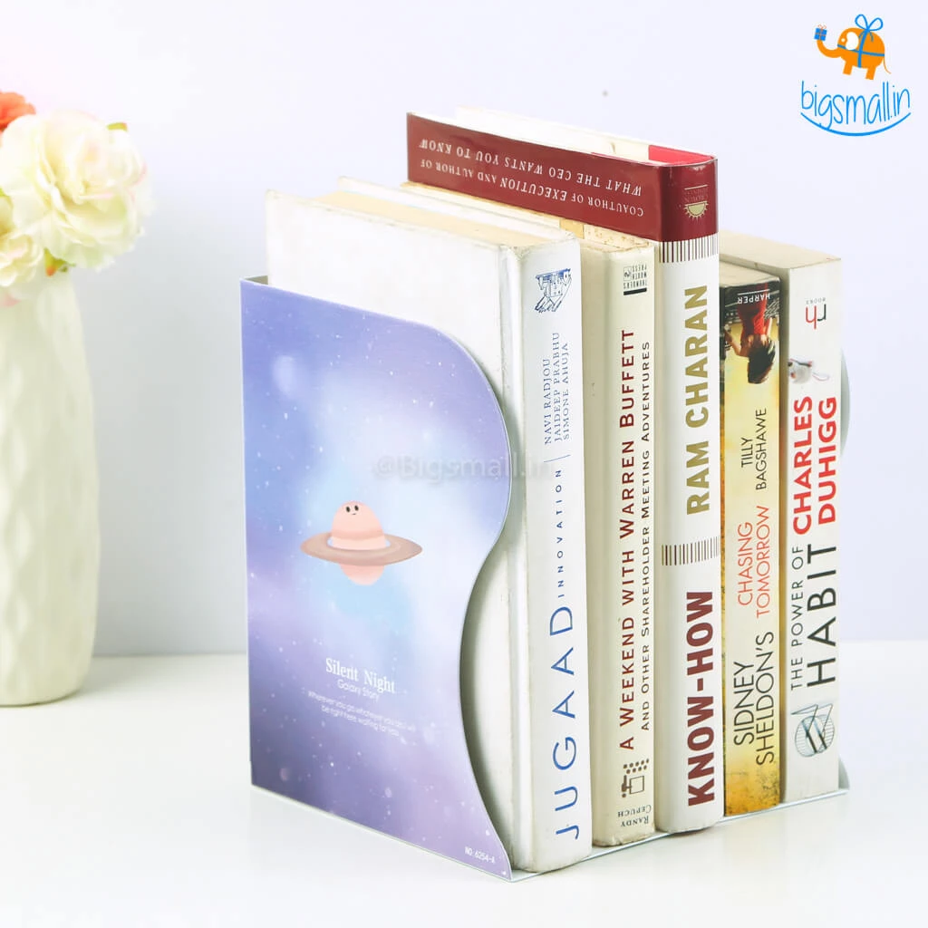 Artnery All Of It Galaxy Expandable Bookend