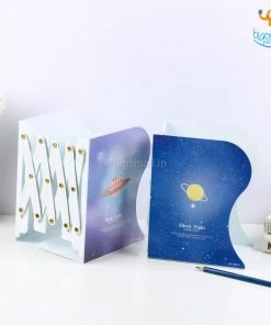 Artnery All Of It Galaxy Expandable Bookend