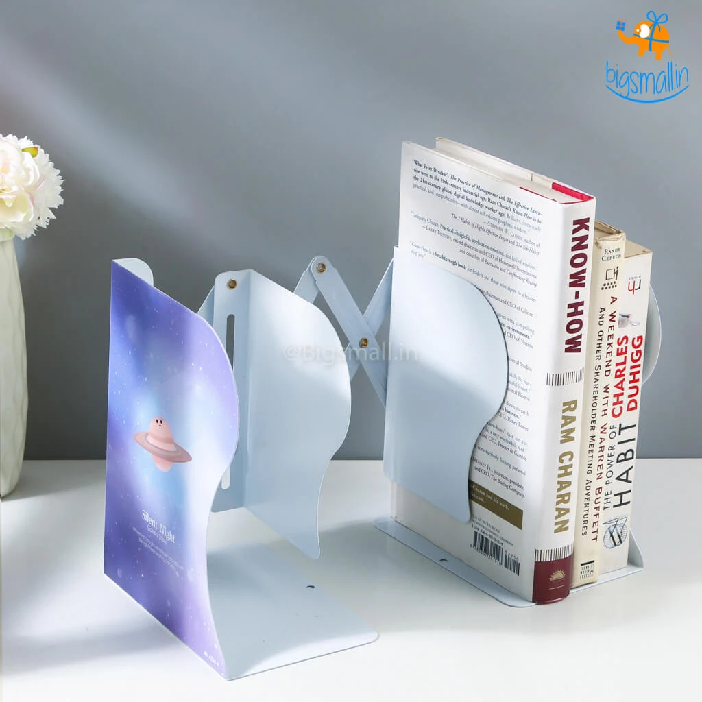 Artnery All Of It Galaxy Expandable Bookend