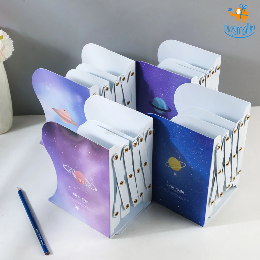 Artnery All Of It Galaxy Expandable Bookend