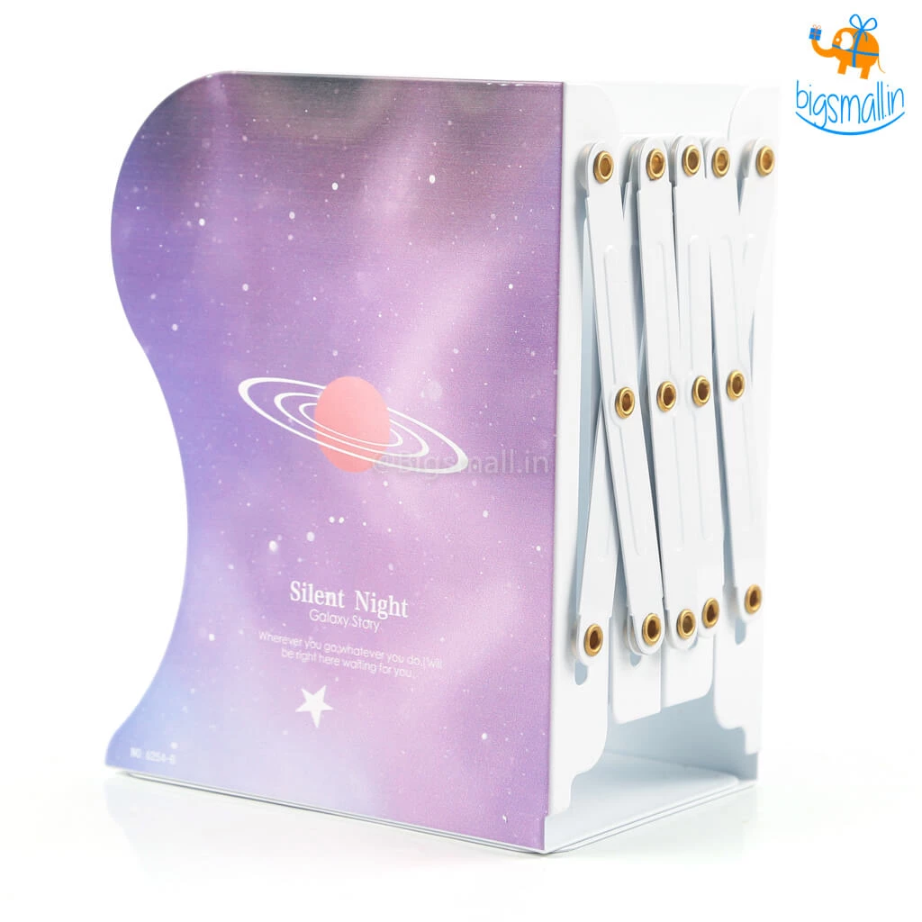 Artnery All Of It Galaxy Expandable Bookend