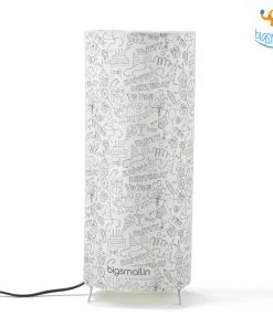 Ascetic Happy Birthday Cylindrical Lamp