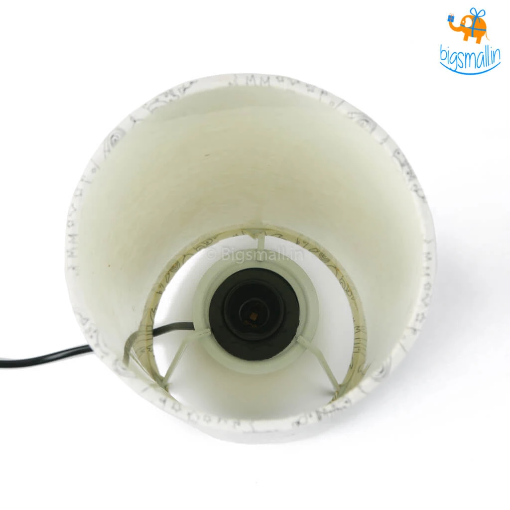 Ascetic Happy Birthday Cylindrical Lamp