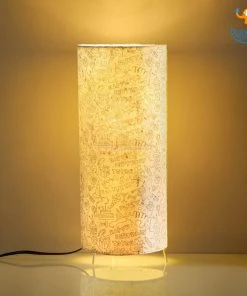 Ascetic Happy Birthday Cylindrical Lamp