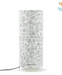 Ascetic Indian Art Doodles Table Lamp All Of It