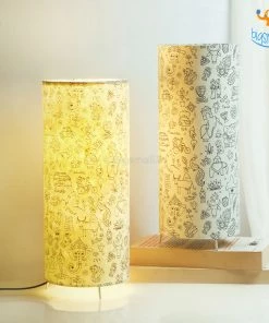 Ascetic Indian Art Doodles Table Lamp All Of It