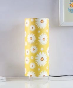 Ascetic Sale Daisy Cylindrical Table Lamp