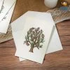 Ascetic Summer Tree Greeting Card - Set Of 5