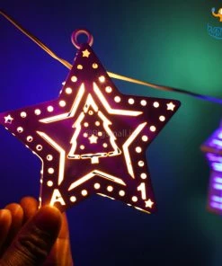 PunitSB Star Tree Multicolored String Lights
