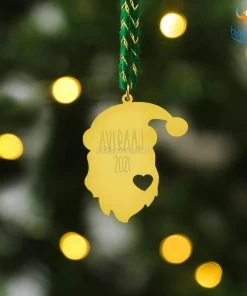 Pin It Up Personalized Metallic Name Christmas Ornament | COD Not Available Father's Day