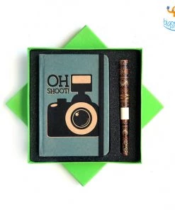 Mooch Design Studio All Of It Oh Shoot! A6 Notebook With Elastic